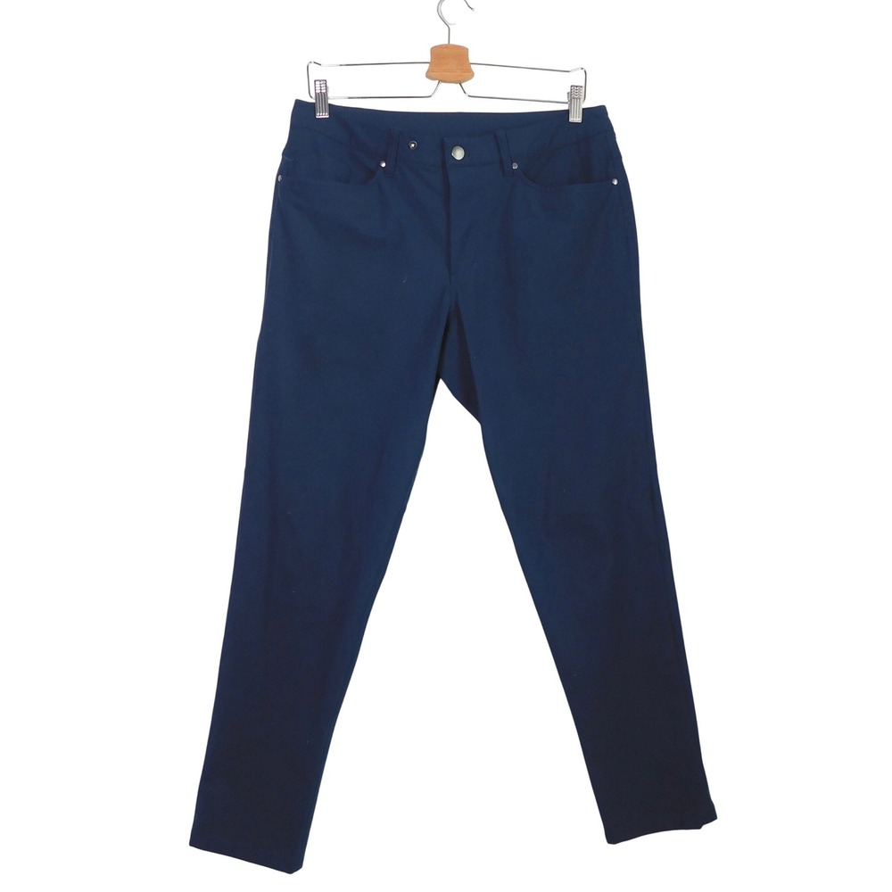 Lululemon ABC Pant Slim True Navy Warpstreme Mens 32 M5A68S Blue Trousers